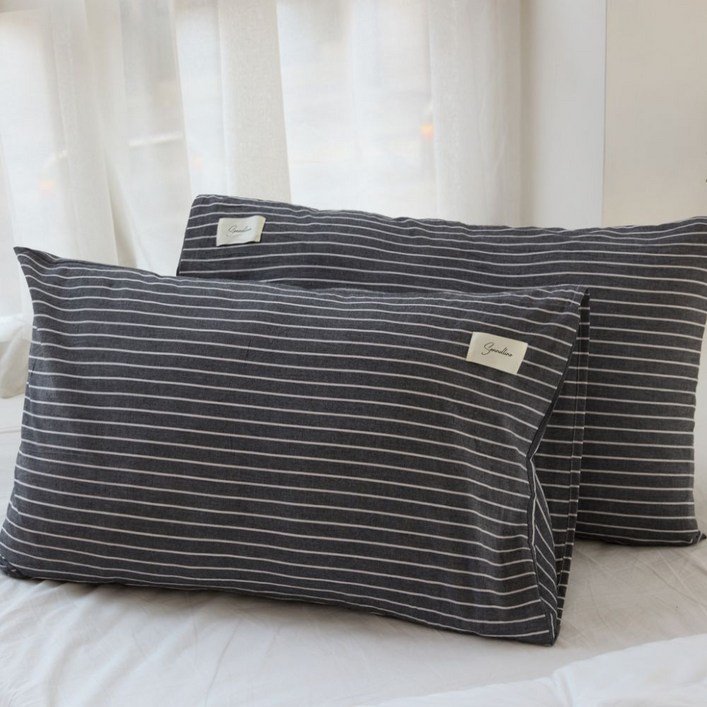 소넬리노 60수 순면 코지 호텔 자루형 베개커버 2p