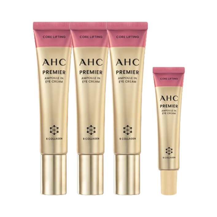 홈쇼핑 동일 AHC 아이크림 시즌12 최신상 앰플인 6각존 코어리프팅 김혜수 40ml 3개12ml 1개