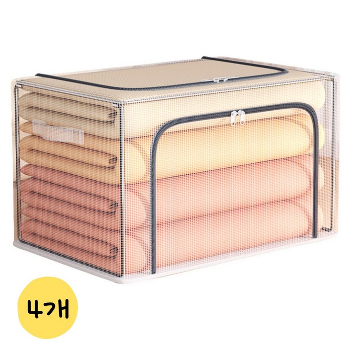 미오 접이식 패브릭 리빙박스 정리 수납박스