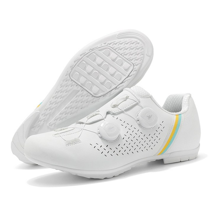 자전거 평패달슈즈 mtb 클릿슈즈논클릿 사이클링 슈즈, 255, white