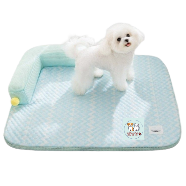 꼬물상점 여름 신상 강아지 고양이 쿨매트, 1개