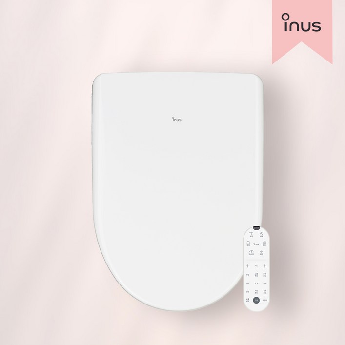 이누스 비데 필터 없는 IPX5 방수 스마트 터치 리모컨 ISA8200R