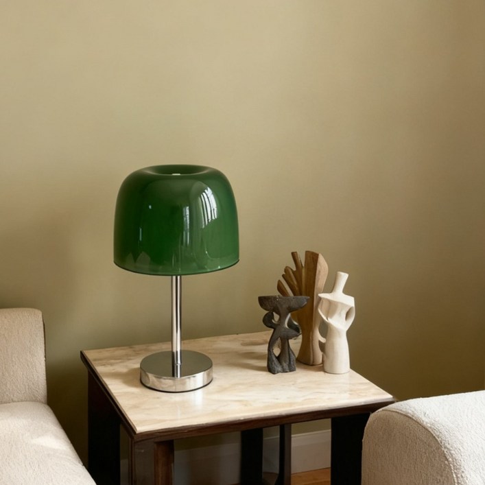 에이무드 머쉬룸 미드센츄리 스탠드 조명, 딥 그린