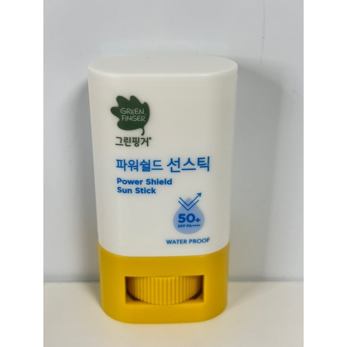 그린핑거 파워쉴드 선스틱 워터프루프 SPF50+ PA++++, 14g, 1개