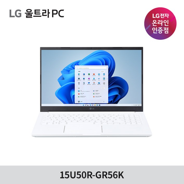 LG전자 울트라PC 15U50RGR56K 인텔i5 사무용 노트북, 15U50RGR56K, WIN11 Home, 16GB, 2TB, 코어i5, 화이트