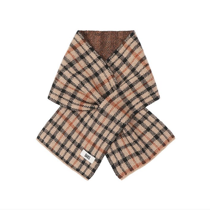 닥스 하우스체크 쁘띠 캐시미어 100 머플러 백화점 정품