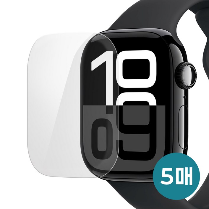 다이아큐브 애플워치11 42mm 슬림 EPU 보호필름 5P, 곡면엣지대응,고감도터치,스크래치복원,간편부착