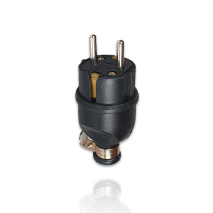 LED앤샵 진흥 고무플러그 고무콘센트 산업용 고무일자플러그 고무일자콘센트 둥근형 측면접지 고무형콘센트 고무형플러그