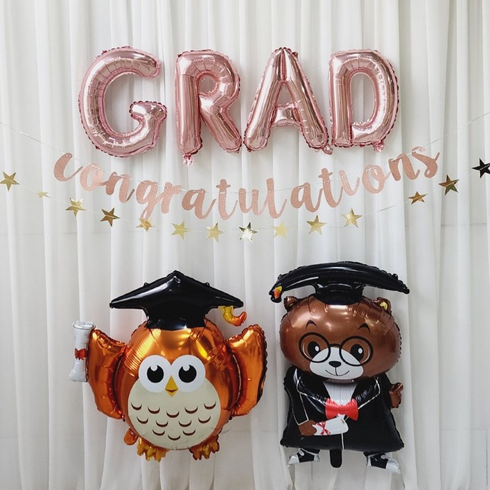 연지마켓 졸업 풍선 세트