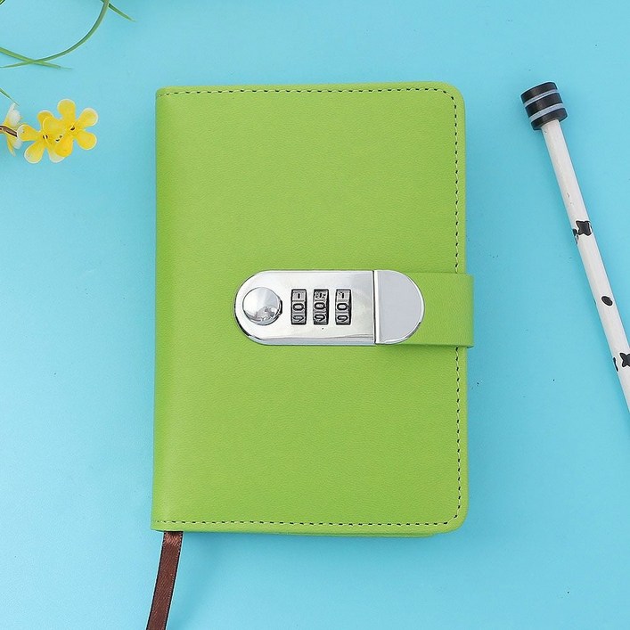 다이어리노트 잠금다이어리 A6다이어리 잠금 수첩 sou41728Ra