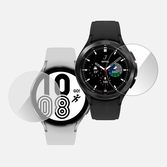 갤럭시워치 4 강화유리 필름 클래식 2p 액정 보호  유리 40mm 42mm 44mm 46mm 강화