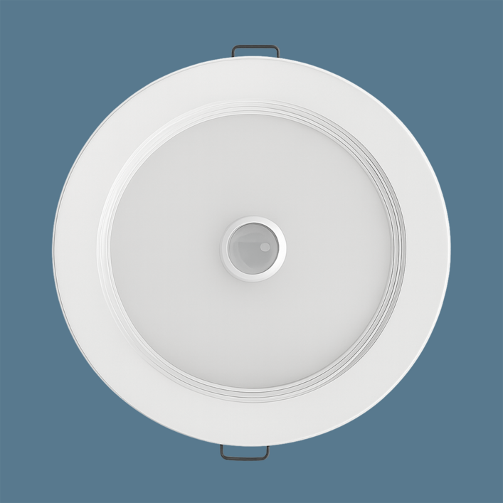 루미안 KS 국산 LED 다운라이트 센서등 타공 6인치15Cm 15W 현관등 복도등, 200개, 주백색아이보리색 4000k