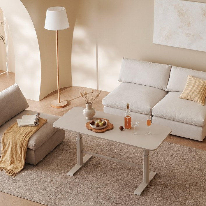 한샘 클린트 어반 높이조절 리프트업 소파테이블140cm 3종 택1