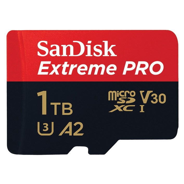 샌디스크 익스트림 프로 마이크로 SD 카드, 1TB - 투데이밈