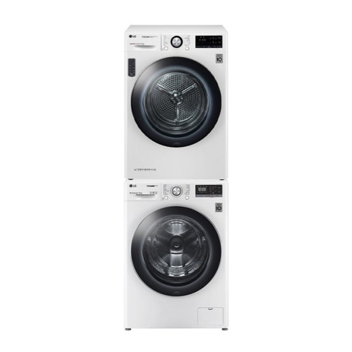 LG 트롬 세탁기 건조기세트 F12WVA-9WB (F12WVA+RH9WV) 12KG+9KG 1등급 화이트