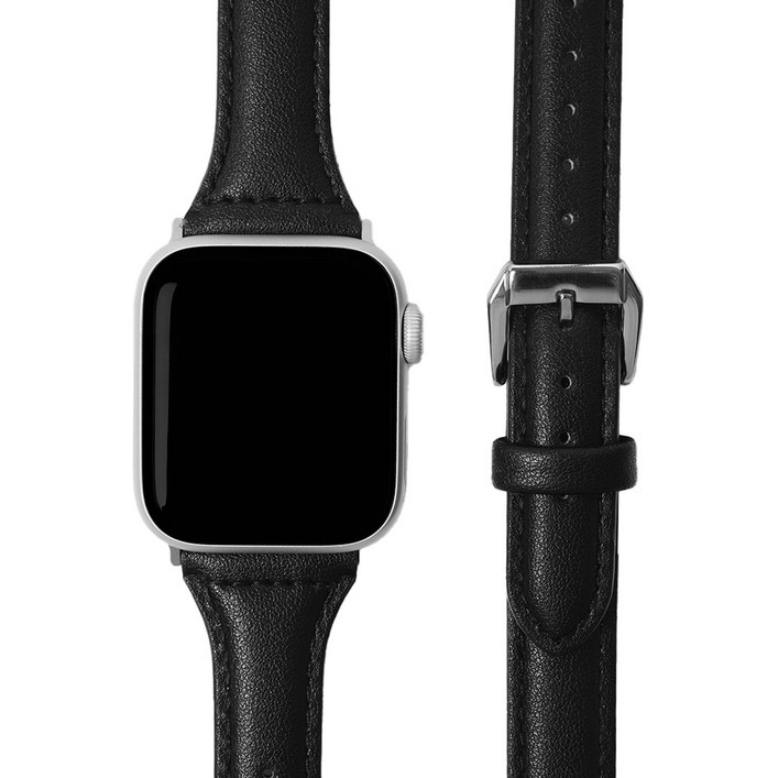 티엑스엘엑스 애플워치 호환 슬림 볼륨 가죽 스트랩