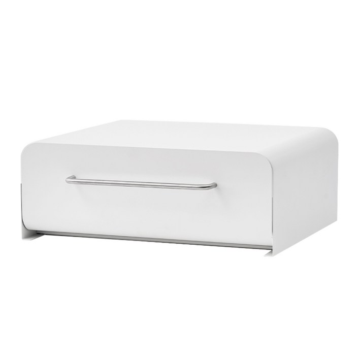 리본제이무디타 비화이트 철제 와이드 수납장 낮은형 40cm  슬라이드 서랍장 양념통 정리 선반 캡슐보관함, 철제 와이드 수납장 낮은형 40cm, 1개