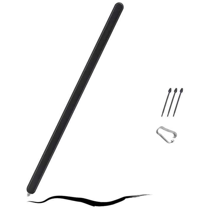 갤럭시 Z폴드3 4 5 6 호환 S펜  추가펜촉3, 1개, 블랙