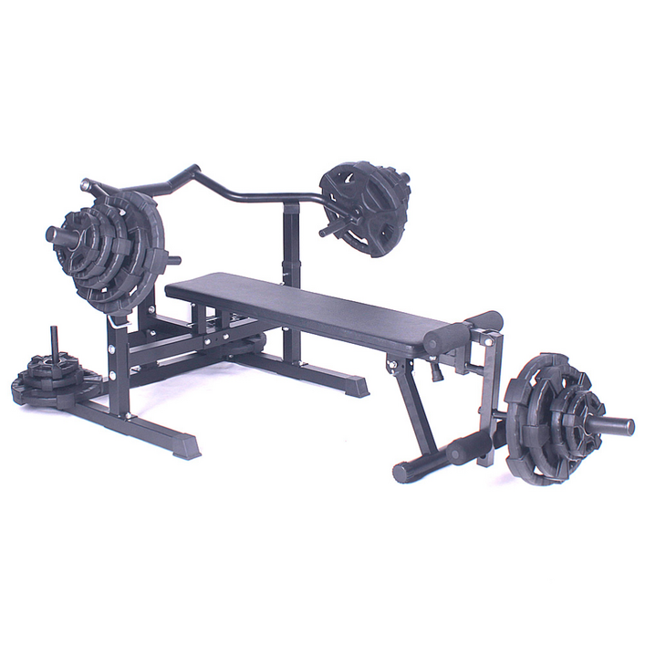 포스스포츠 해머레그 벤치프레스 고무원판세트