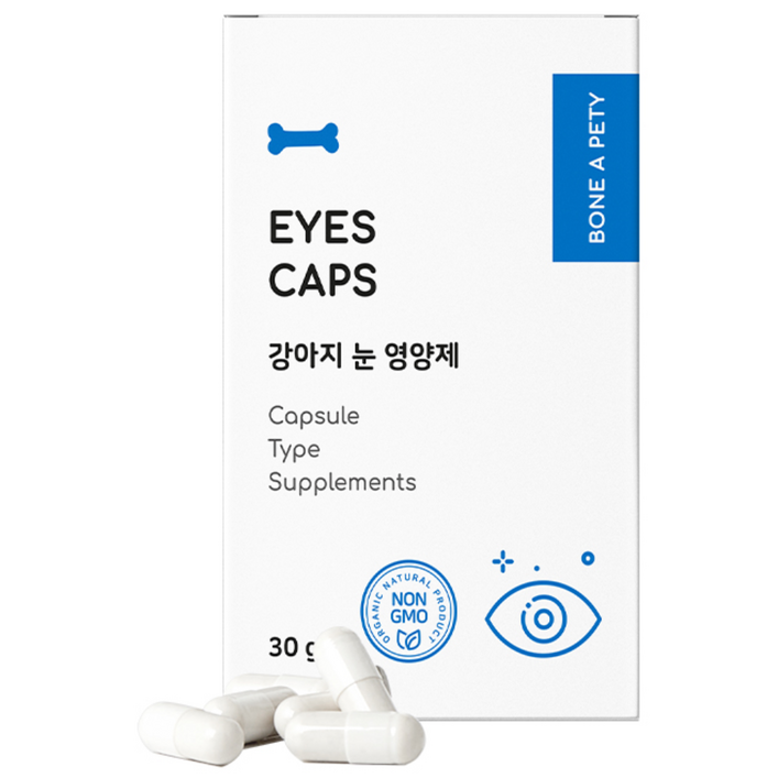 본아페티 강아지 캡슐 기능성 영양제, 60정, 눈물개선눈건강, 1개