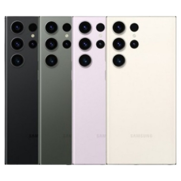 삼성 Ai 갤럭시 S23 울트라 256GB 공기계 S급 구성품 단말기  유심핀  보호케이스  보호필름  12개월 무상보증 Rethink, 그린, 256GB