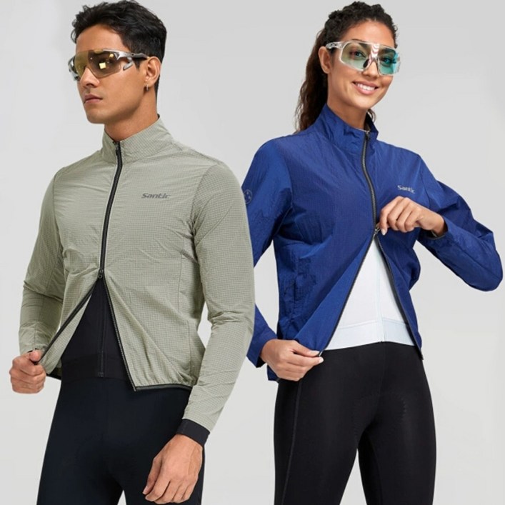산틱 자전거 바람막이 방풍자켓 윈드자켓 방수 라이딩 자외선차단 TZ25C07051