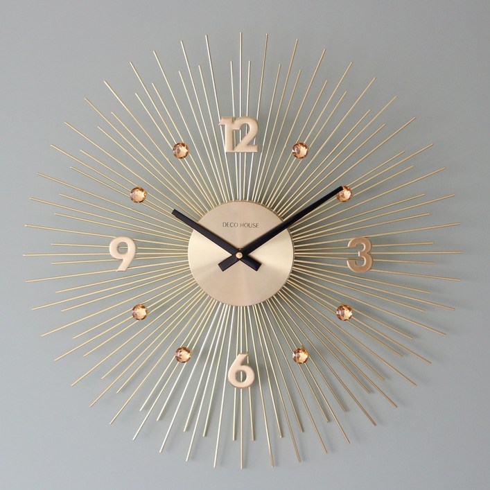 케세라 골드 벽시계 49cm 인테리어소품