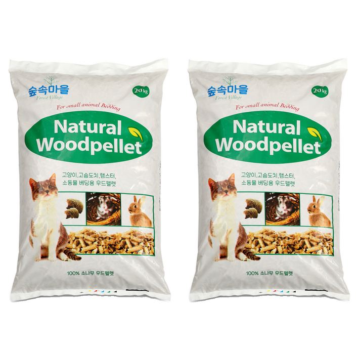 숲속마을 네추럴 우드펠렛 고양이모래