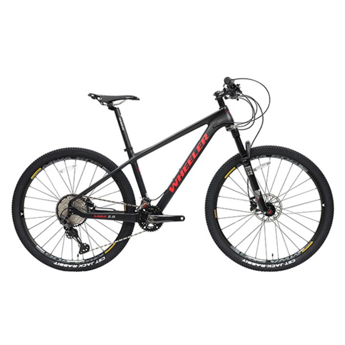 훨러 이글2.0 시마노XT 24단 27.5 카본 15.5 산악 MTB 자전거 미조립배송, BLACK RED, 170cm, 1개 훨러 이글2.0 시마노XT 24단 27.5 카본 15.5 산악 MTB 자전거 미조립배송, BLACK RED, 170cm, 1개