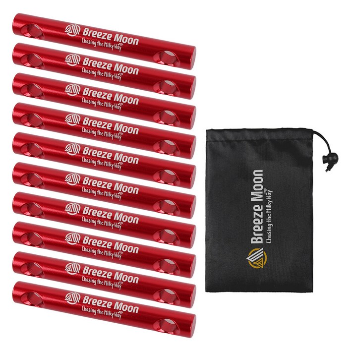 브리즈문 알로이 캠핑 막대 스토퍼 10p  파우치 세트