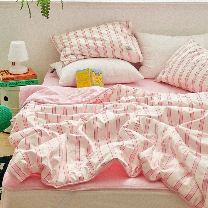 쁘리엘르 유어메이트 워싱 냉감 여름 차렵이불 세트