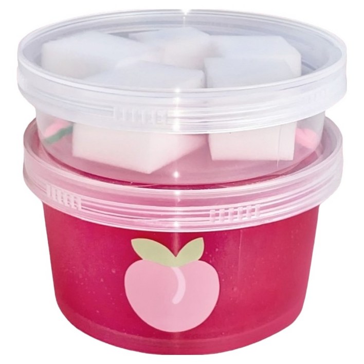 젤리블리스 복숭아절임 스펀지 슬라임, 핑크, 200g, 1개