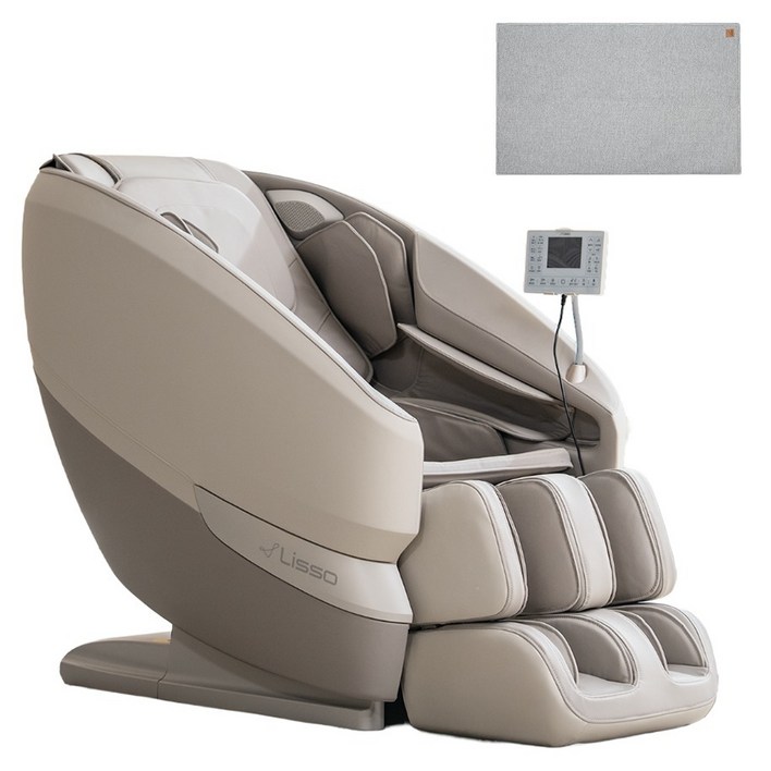 리쏘 히어로 안마의자  전용 카페트 세트 방문설치, LSX5000, 모카베이지안마의자, 그레이카페트