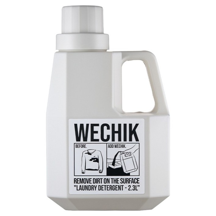 위칙 파워 효소 액체 세탁세제, 2.3L, 1개