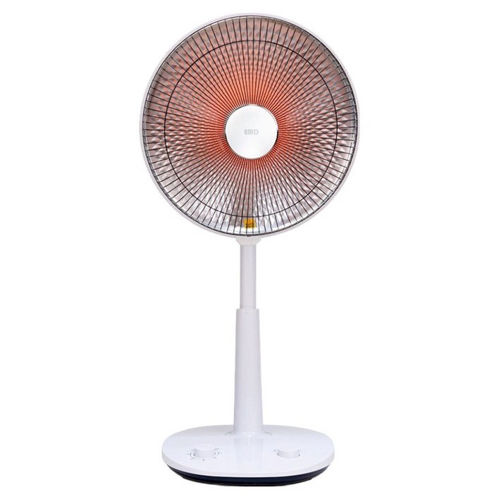 이엠디 세라믹 스탠드형 전기히터 화이트