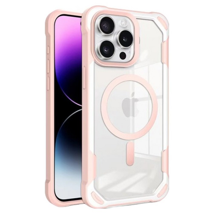 케이스틱 사방범퍼 맥세이프 실리콘 휴대폰 케이스