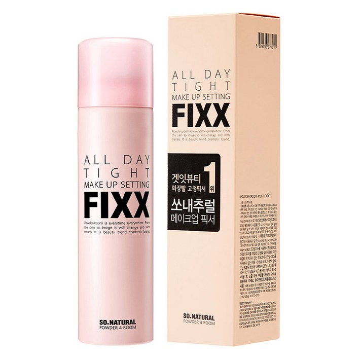 쏘내추럴 파우더포룸 올 데이 메이크업 픽서, 100ml, 1개