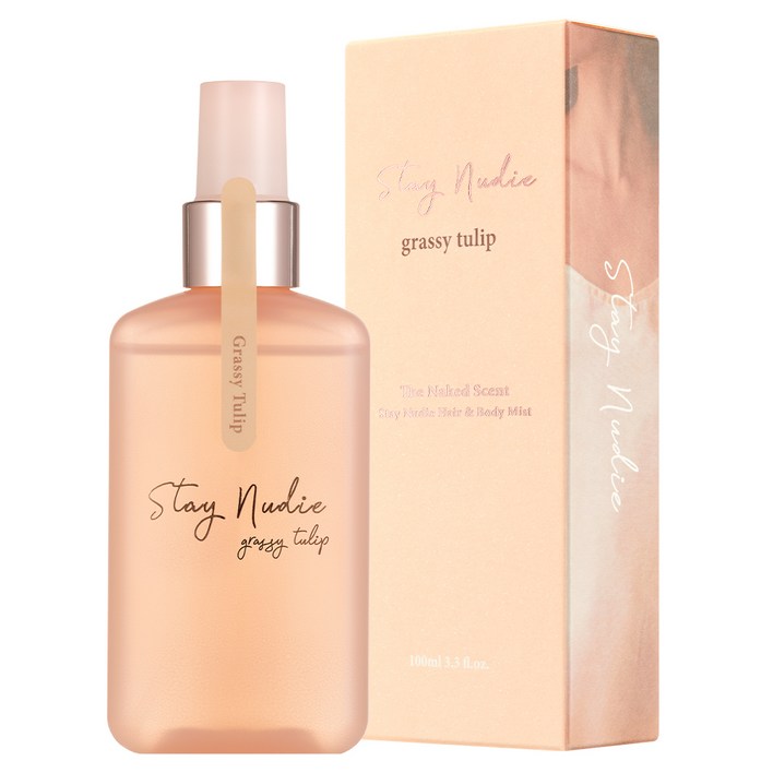 바디홀릭 스테이누디 헤어바디미스트 그래시 튤립, 100ml, 1개 바디홀릭 스테이누디 헤어바디미스트 그래시 튤립, 100ml, 1개