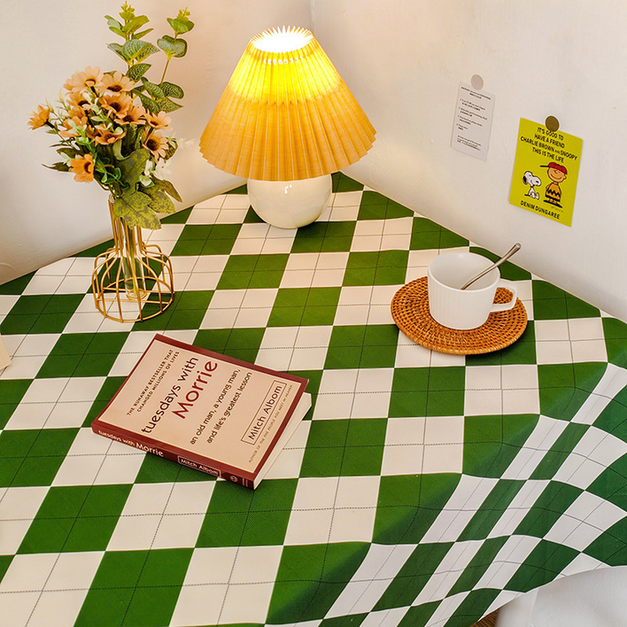 그린테일 테이블 홈파티 크리스마스 식탁보