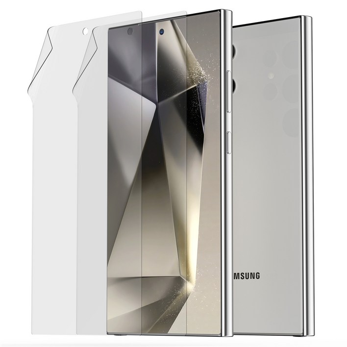 케이맥스 지문방지 저반사 스케치 휴대폰 액정보호필름 2p 세트