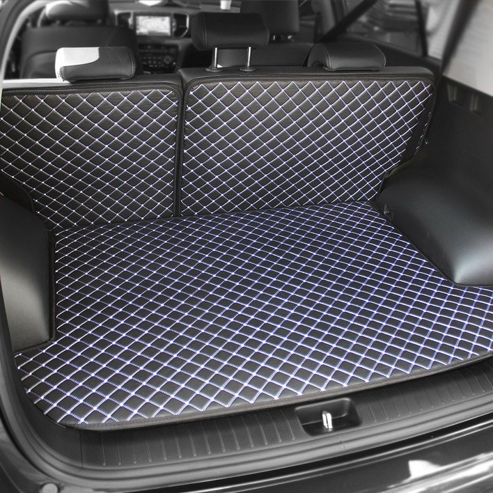 지엠지모터스 퀼팅 트렁크 차박매트 + 뒷열 커버 풀세트 넥쏘트렁크매트