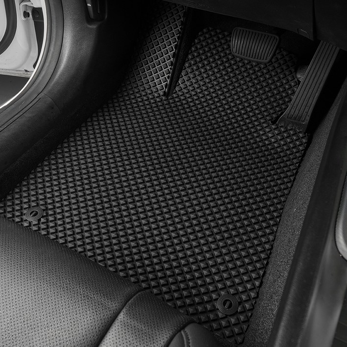 불스원 EZ클린 TPE 카매트, 디올뉴 그랜저GN7 4륜, Black