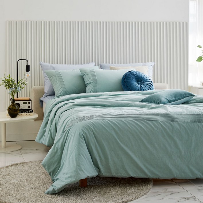 로라애슐리 에디슨 60수 워싱면 차렵이불