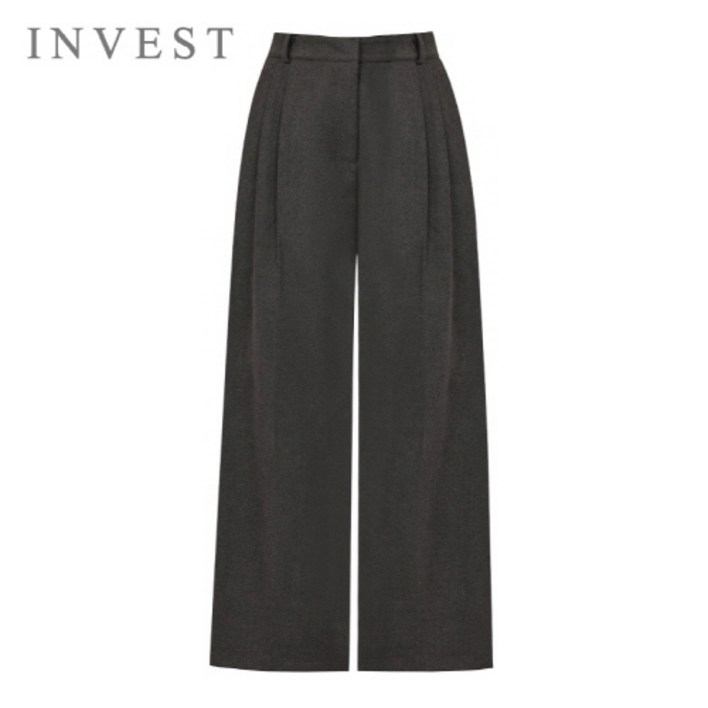 77까지 베이직 핀턱 슬랙스 팬츠INI5W1PT7041