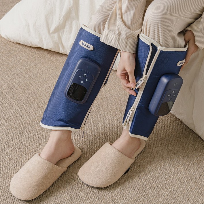 슬룸 정품 슬룸 종아리편한케어 발 다리 무릎 마사지기 안마기, 2개, SL25EQ06