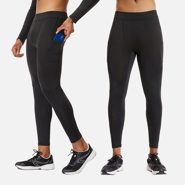 남자 러닝 9부 레깅스 농구 헬스 타이즈