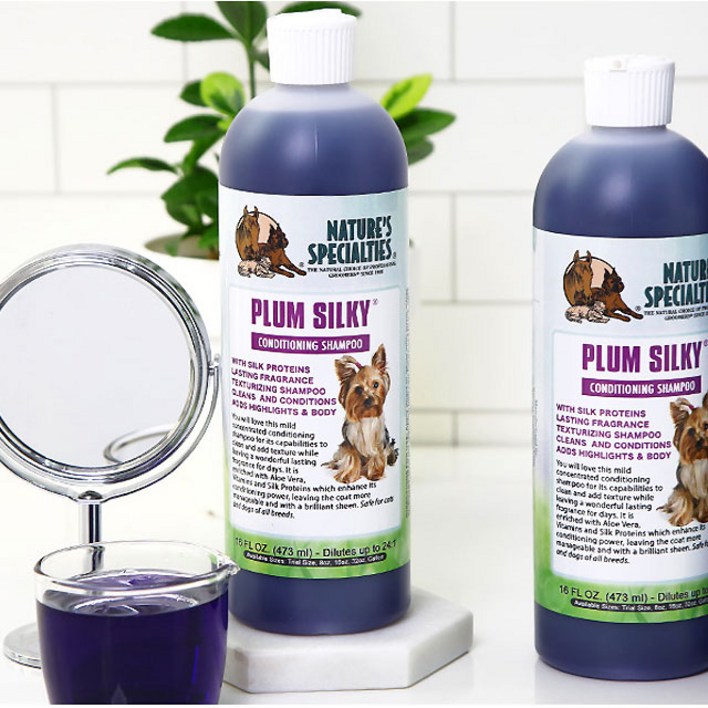 협성로하스 플럼 실키473ml 강아지 고양이 샴푸린스, 1개, 473ml