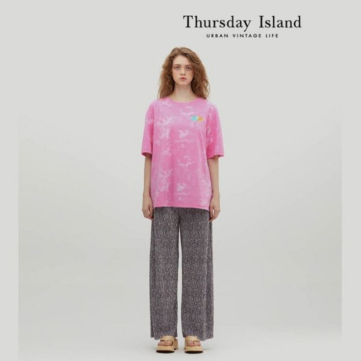 써스데이아일랜드 풍선 아트웍 티셔츠 T234MTS244W _P391016711 3038555