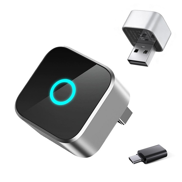 Allilio 미니 무선 스마트 자동차 어댑터 애플 안드로이드 오토 2 in 1 무선 카플레이 미러링 동글