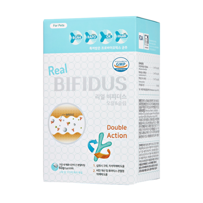 리얼비피더스 오랄 앤 슬림 구강 비만관리 30포